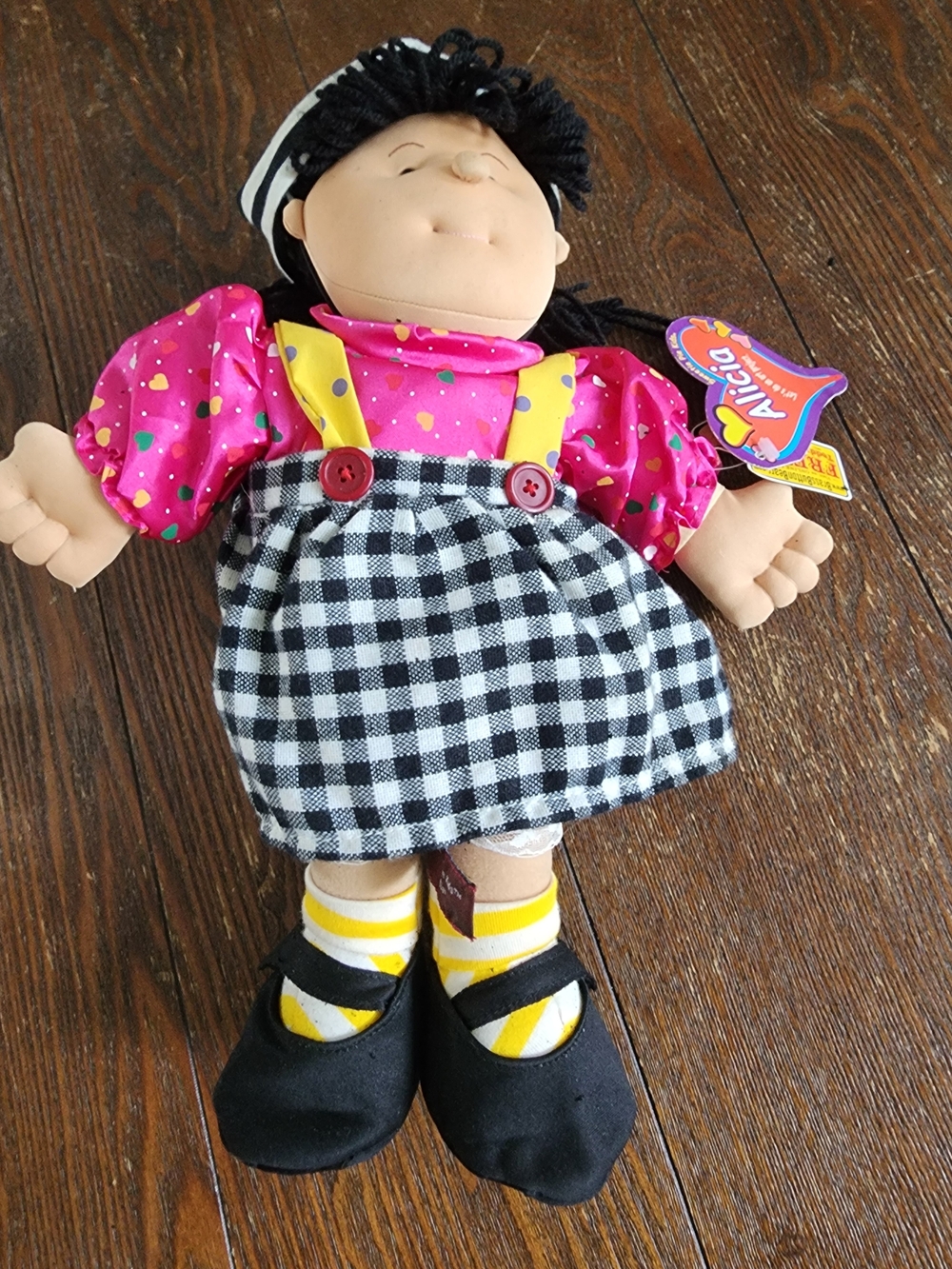 Vintage Sweetie Pie Kids doll "Alicia" 15"  Tall. Tarn Hair & For Ages 5 Up